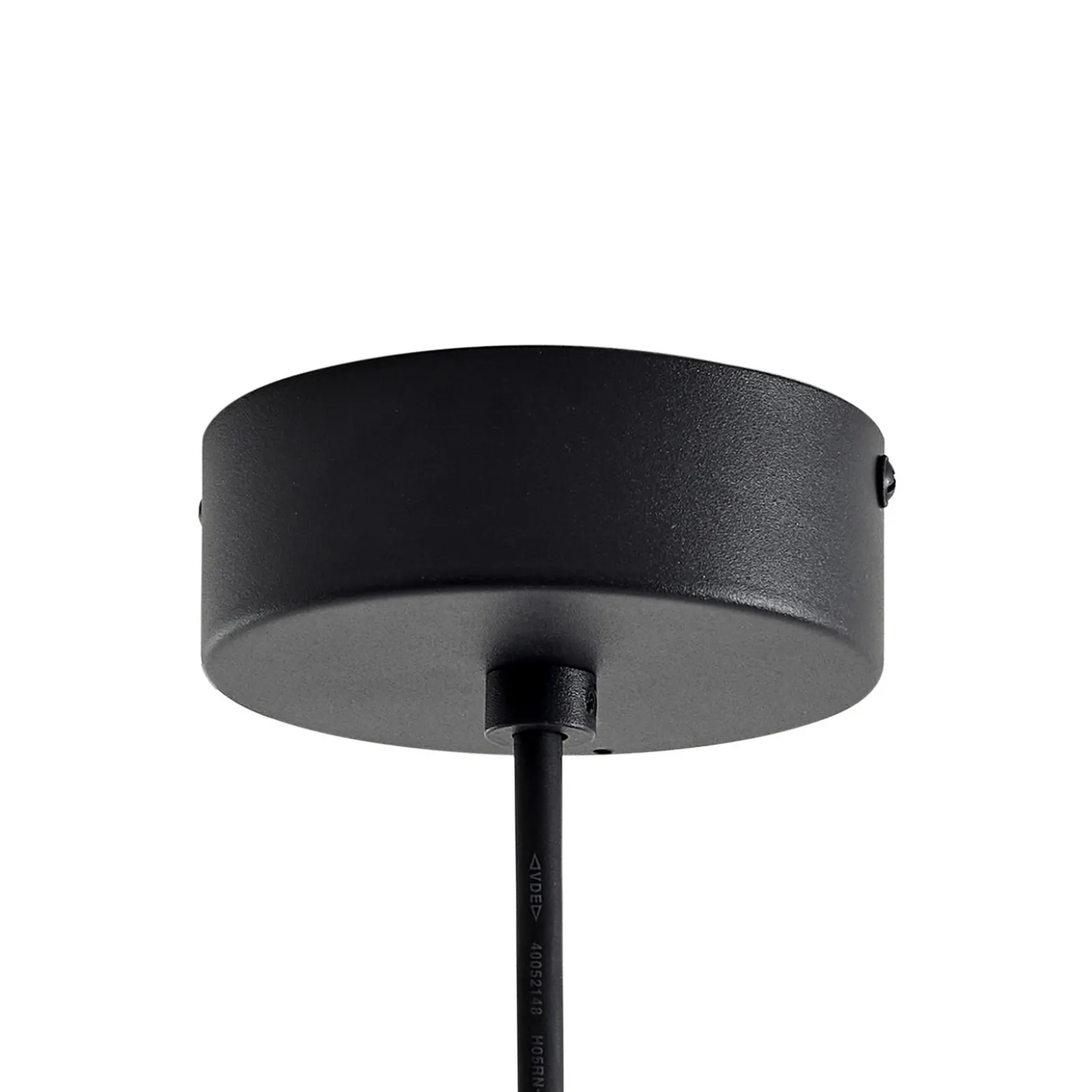 Lámpara colgante exterior Lucande Taniola, 1 luz, beige, ratán, IP44