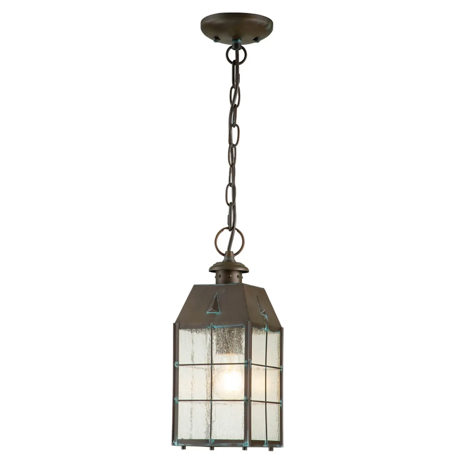 Lámpara colgante exterior Nantucket, negro, 1 luz