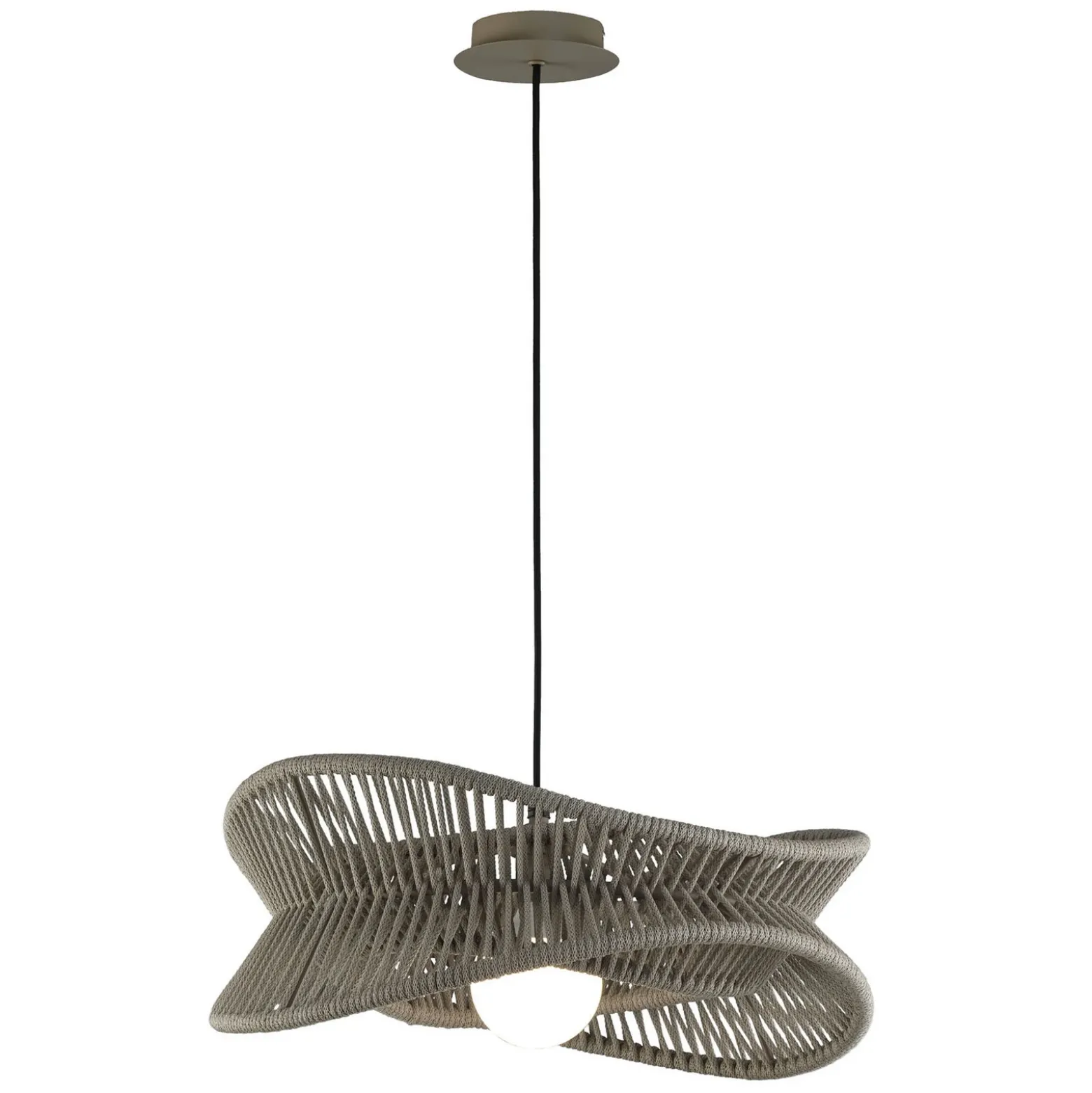 Lámpara colgante exterior Polinesia Ø 60 cm
