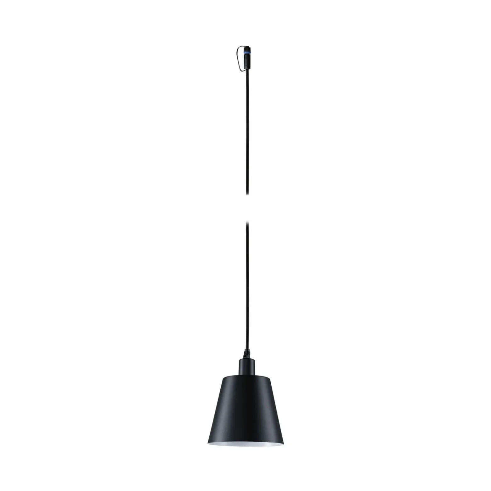 Lámpara colgante Paulmann Plug & Shine Kofia, antracita, IP44