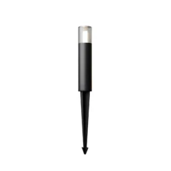 Lámpara con pica GLIDE, grafito, altura 37 cm, IP54, G9