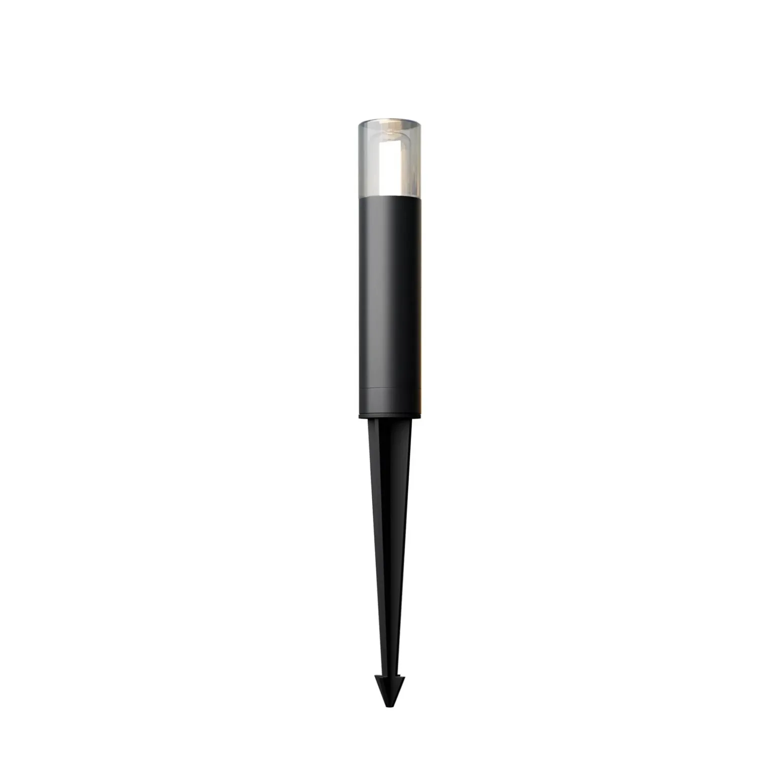 Lámpara con pica GLIDE, grafito, altura 37 cm, IP54, G9