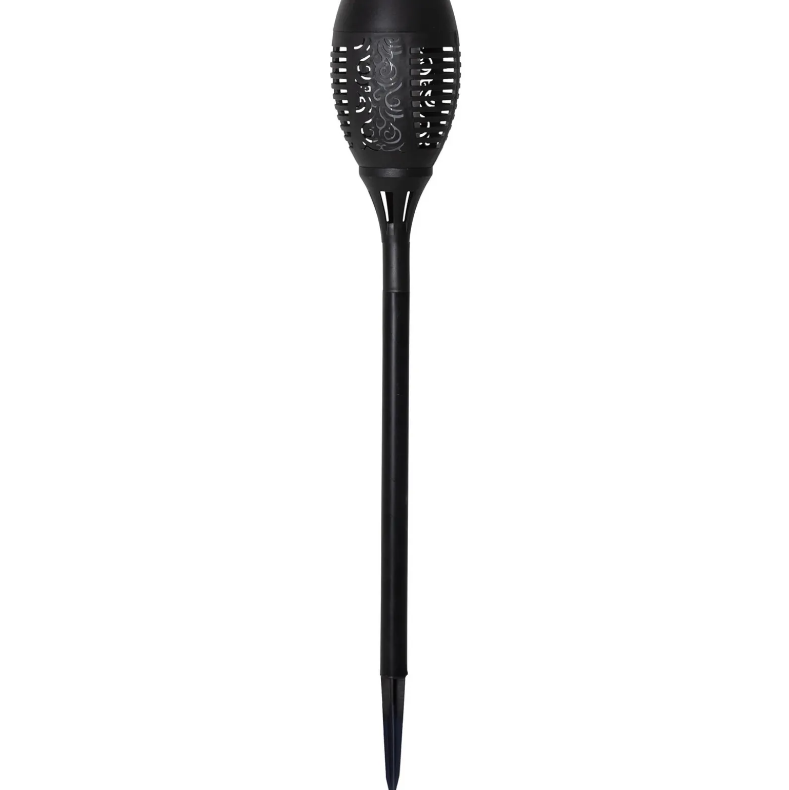Lámpara con pica solar LED Flame, set de 2