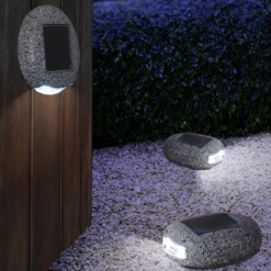 Lámpara decorativa exterior de diseño Talvi Solar
