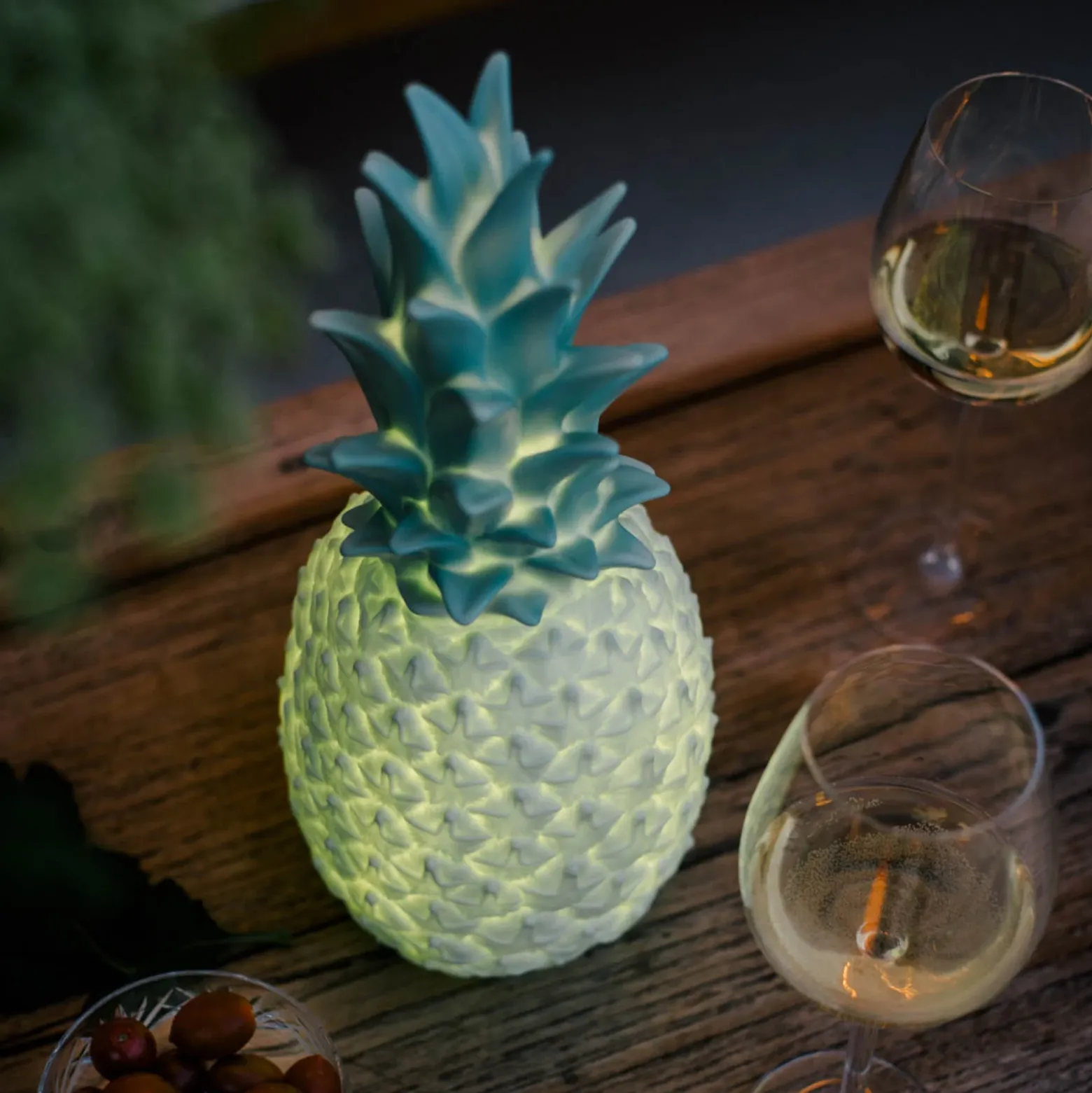 Lámpara decorativa Goodnight Light Pinacolada turquesa RGBW