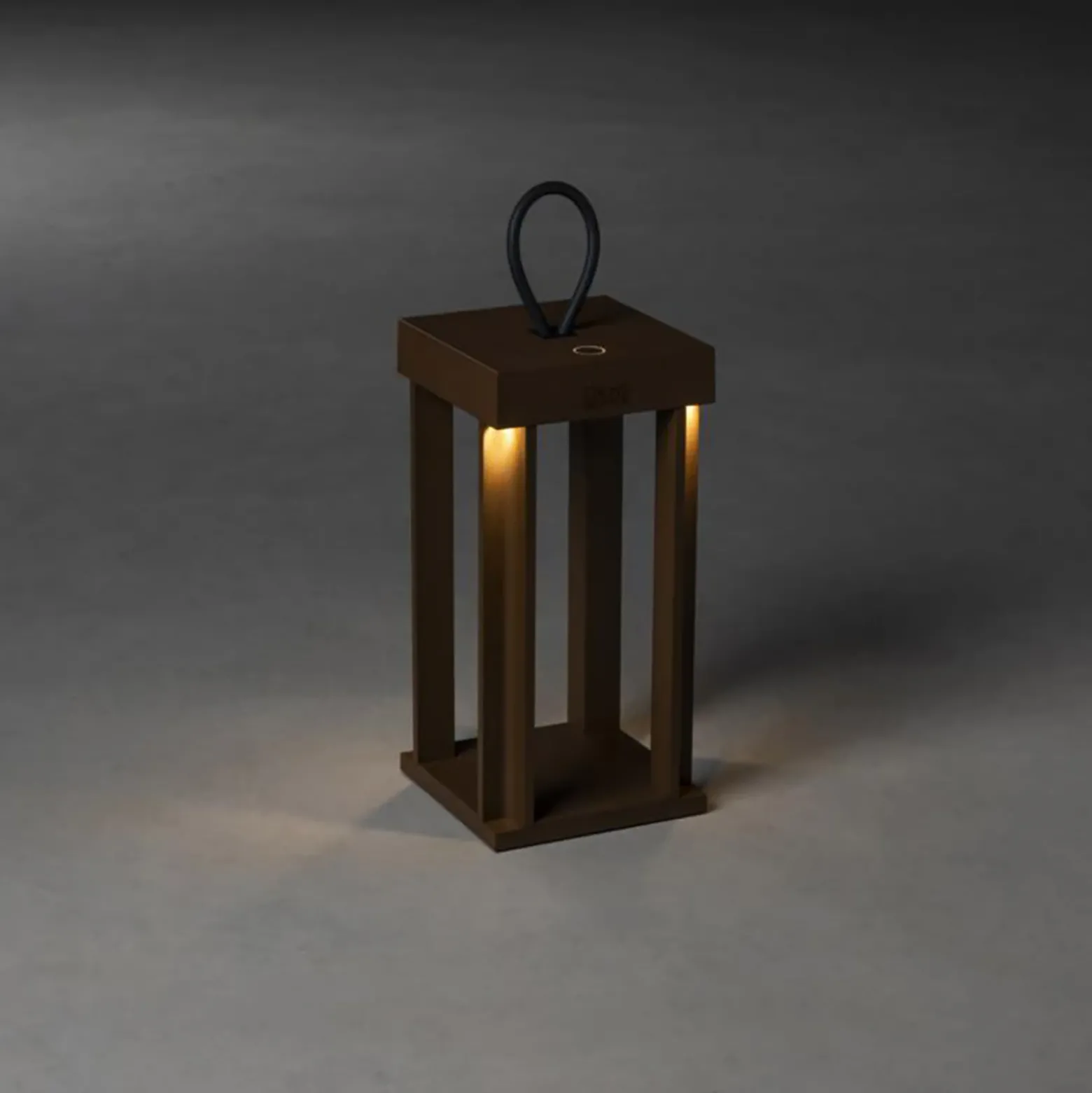 Lámpara decorativa LED Cannes USB, óxido