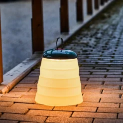 Lámpara decorativa LED para exteriores Foscarini Cri Cri, verde