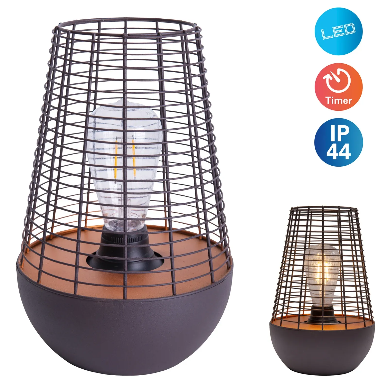 Lámpara decorativa 5283522, pilas