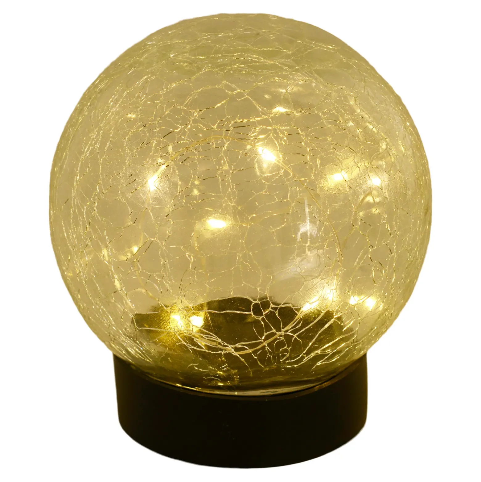 Lámpara decorativa solar LED 5248203 de vidrio, 3