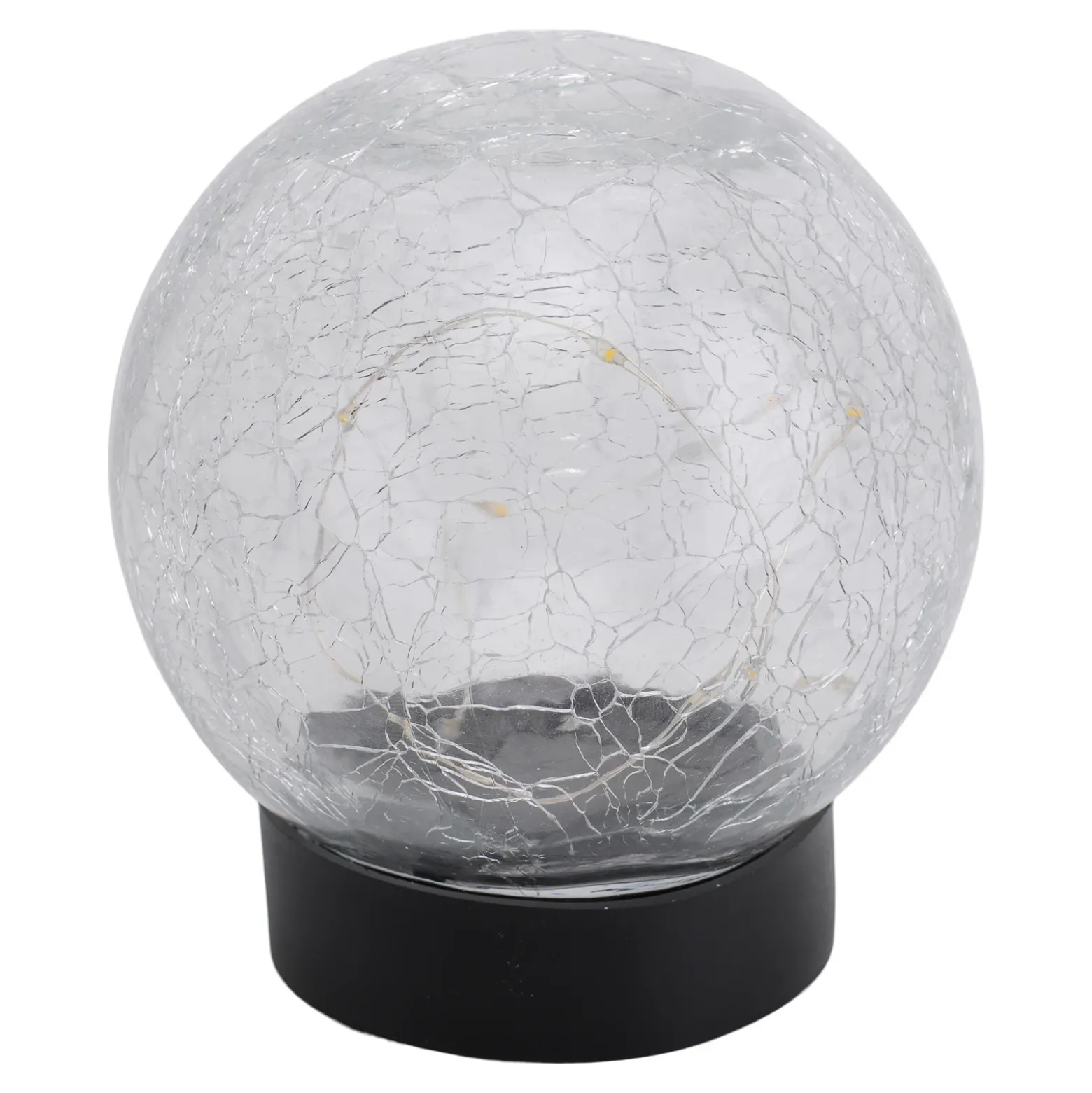 Lámpara decorativa solar LED 5248203 de vidrio, 3