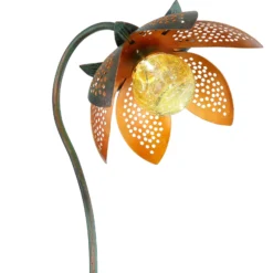 Lámpara decorativa solar 33653 Spike, 1 sola flor