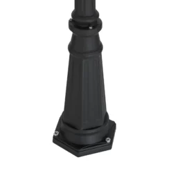 Lámpara de exterior Edana de Lindby, 211 cm, antracita, E27, IP44