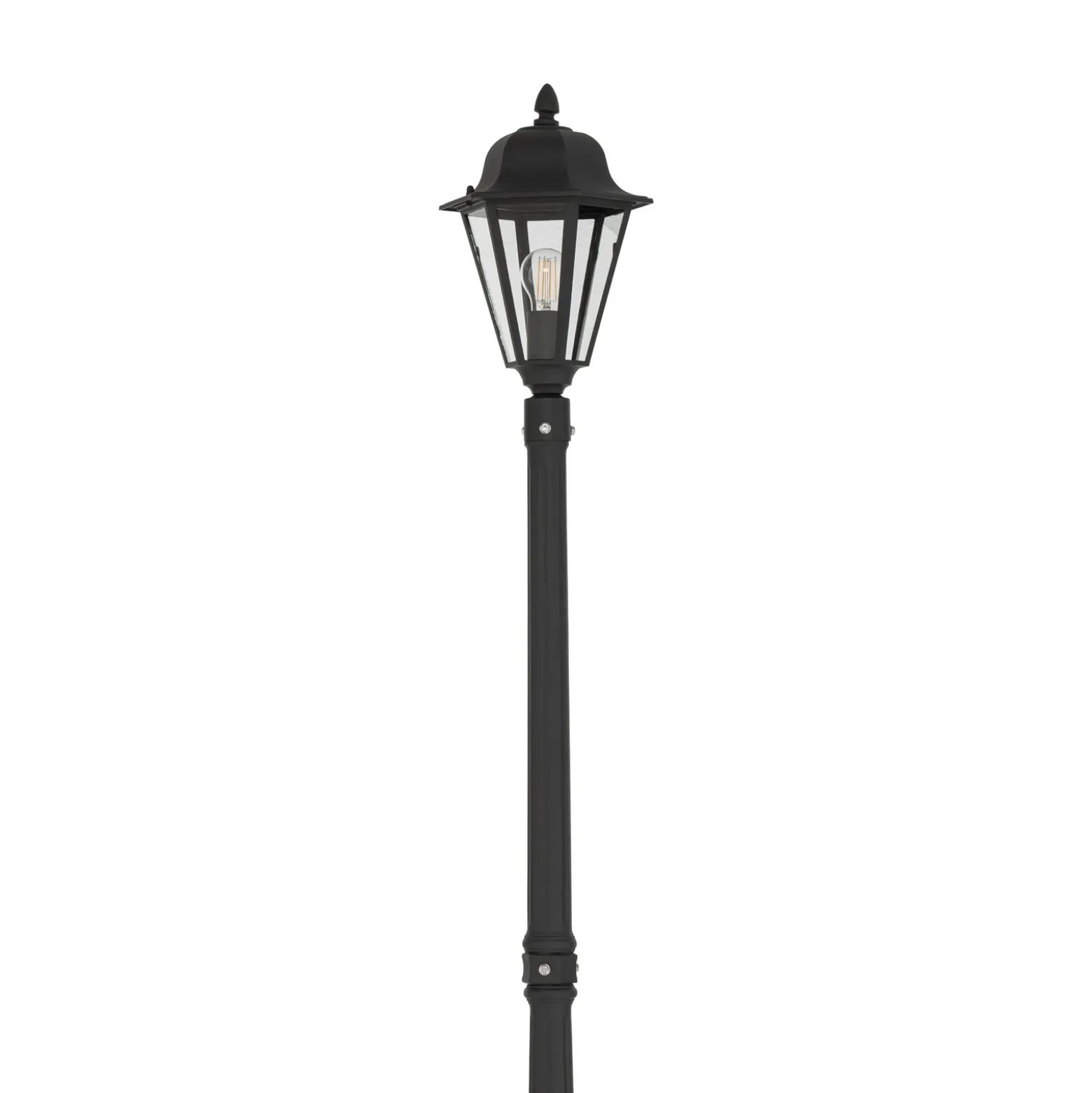 Lámpara de exterior Edana de Lindby, 211 cm, antracita, E27, IP44