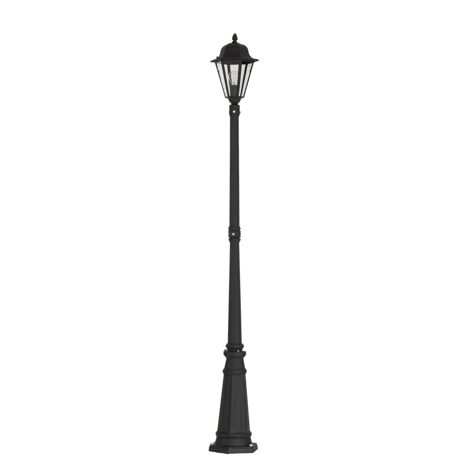 Lámpara de exterior Edana de Lindby, 211 cm, antracita, E27, IP44