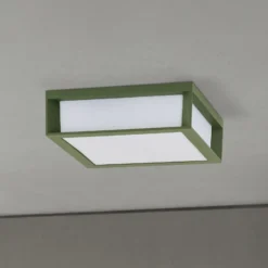 Lámpara de exterior Henry, verde, aluminio fundido a presión, E27, IP44