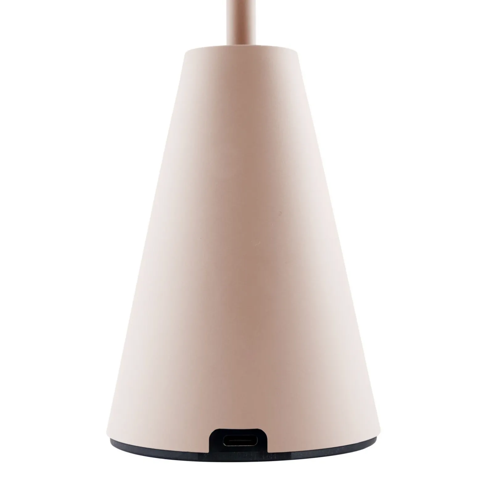 Lámpara de mesa exterior recargable Cannes de Globen Lighting, beige, IP54