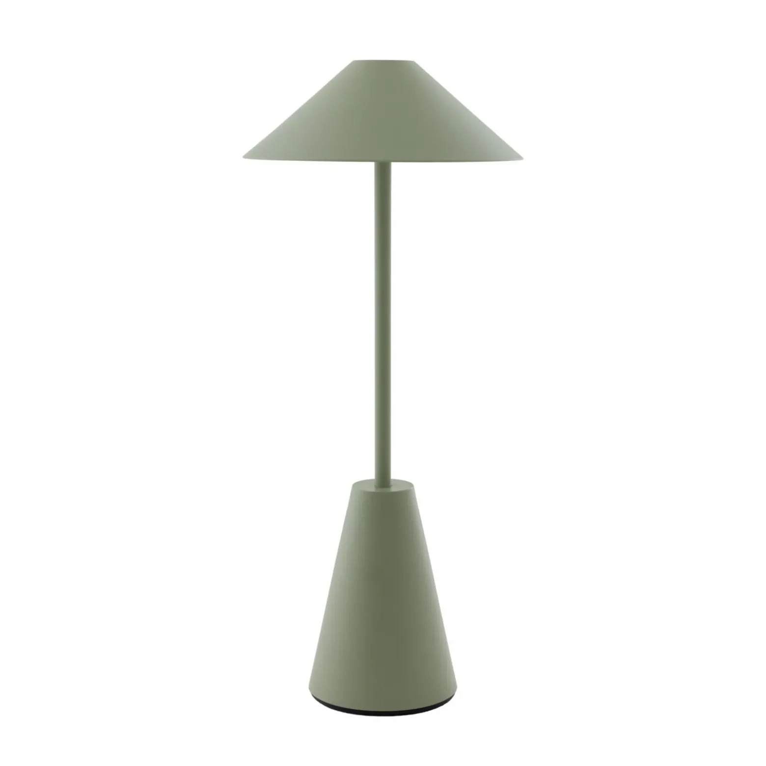 Lámpara de mesa exterior recargable Cannes de Globen Lighting, verde, IP54