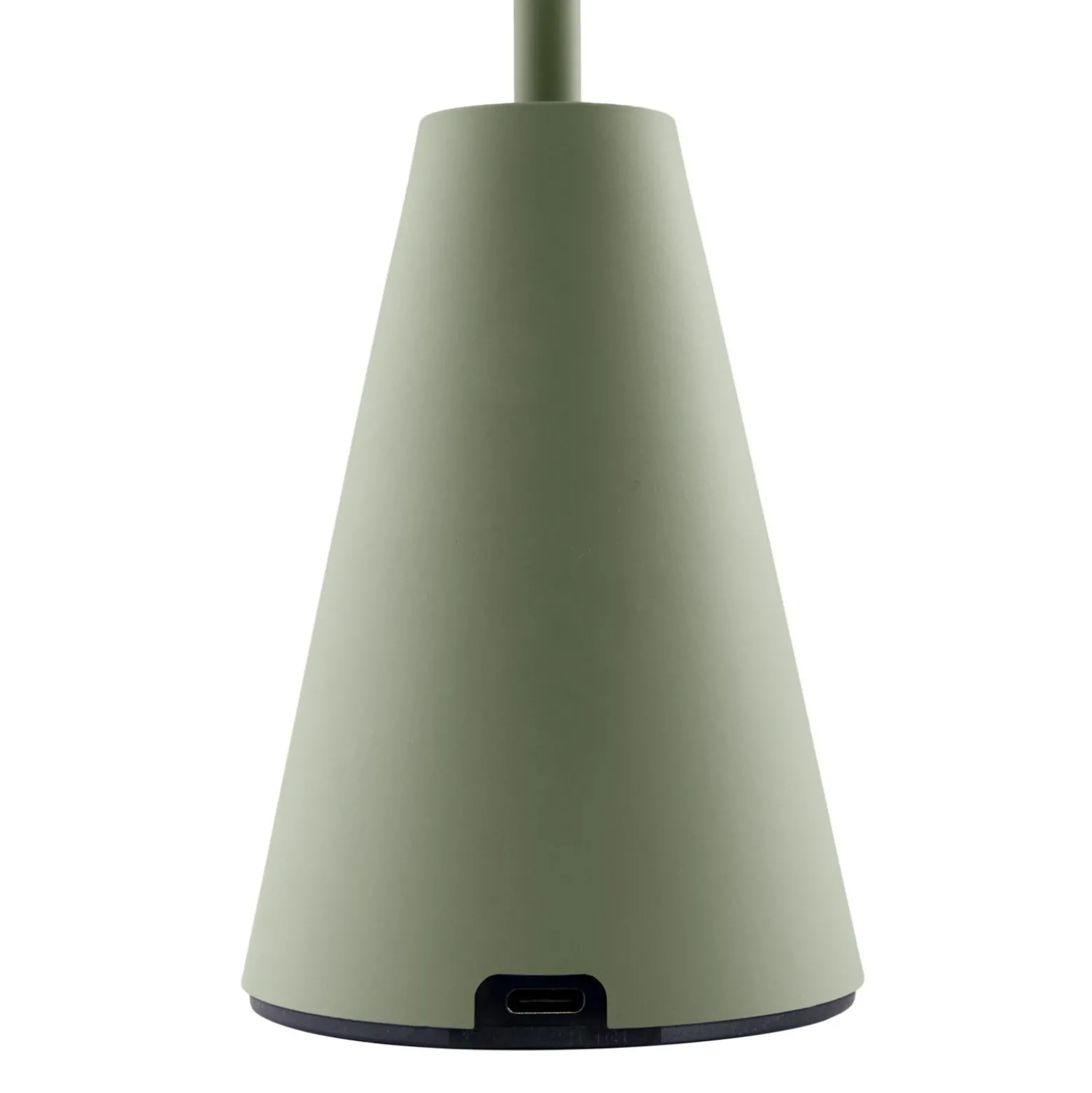 Lámpara de mesa exterior recargable Cannes de Globen Lighting, verde, IP54