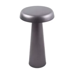 Lámpara de mesa LED Arcello atenuable, antracita