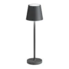 Lámpara de mesa LED 5099, batería recargable IP54 atenuable grafito