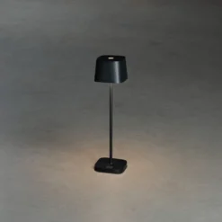 Lámpara de mesa LED Capri-Mini para exterior negro