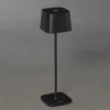 Lámpara de mesa LED Capri para exterior, negro