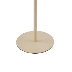 Lámpara de mesa LED con batería de Lindby Kanani, beige, atenuable
