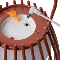 Lámpara de mesa LED Fjara, óxido