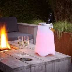 Lámpara de mesa LED Jamaica con altavoz bluetooth