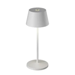 Lámpara de mesa LED LOOM DESIGN Modi Micro, IP65, blanca