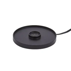 Lámpara de mesa LED Lucande Quill, negra, CCT, atenuable