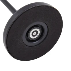 Lámpara de mesa LED Lucande Quill, negra, CCT, atenuable