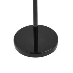 Lámpara de mesa LED Lucande Quill, negra, CCT, atenuable