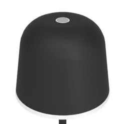 Lámpara de mesa LED Mannera con batería, negro