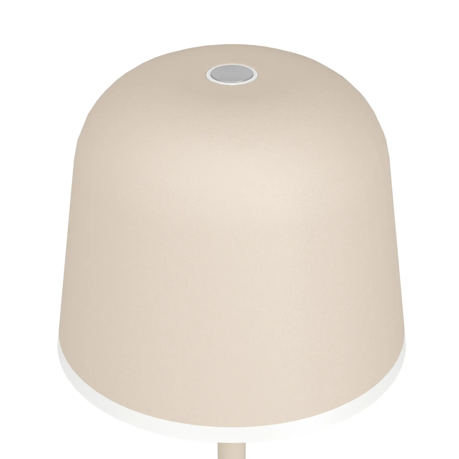 Lámpara de mesa LED Mannera con batería, arena