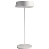 Lámpara de mesa LED Miram, batería, blanco
