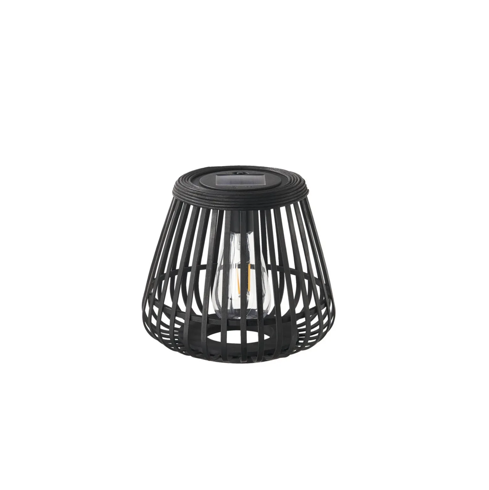 Lámpara de mesa LED Pauleen SUNSHINE GLIMMER, negra, IP44