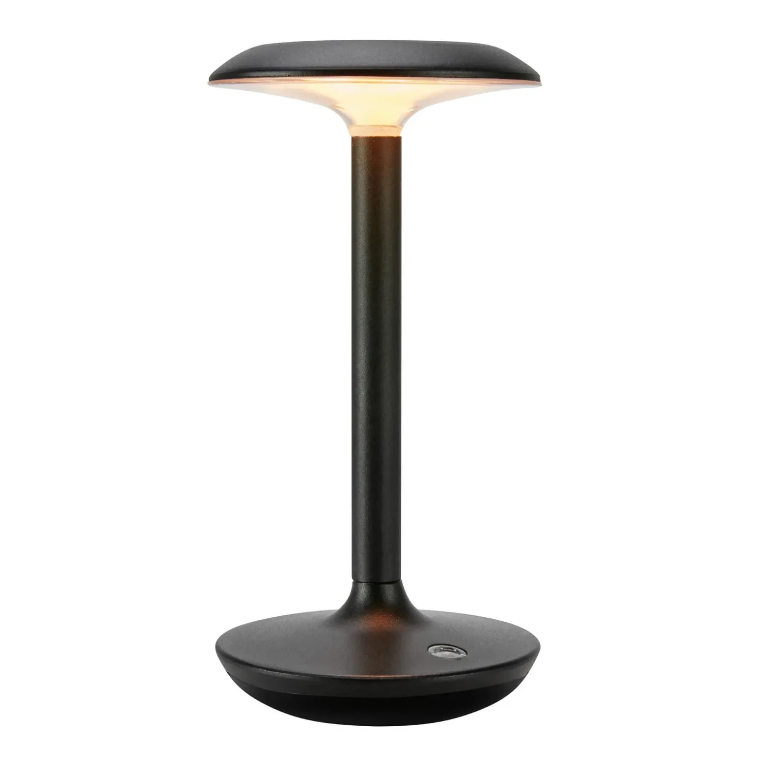 Lámpara de mesa LED Petit, negro, aluminio, IP44