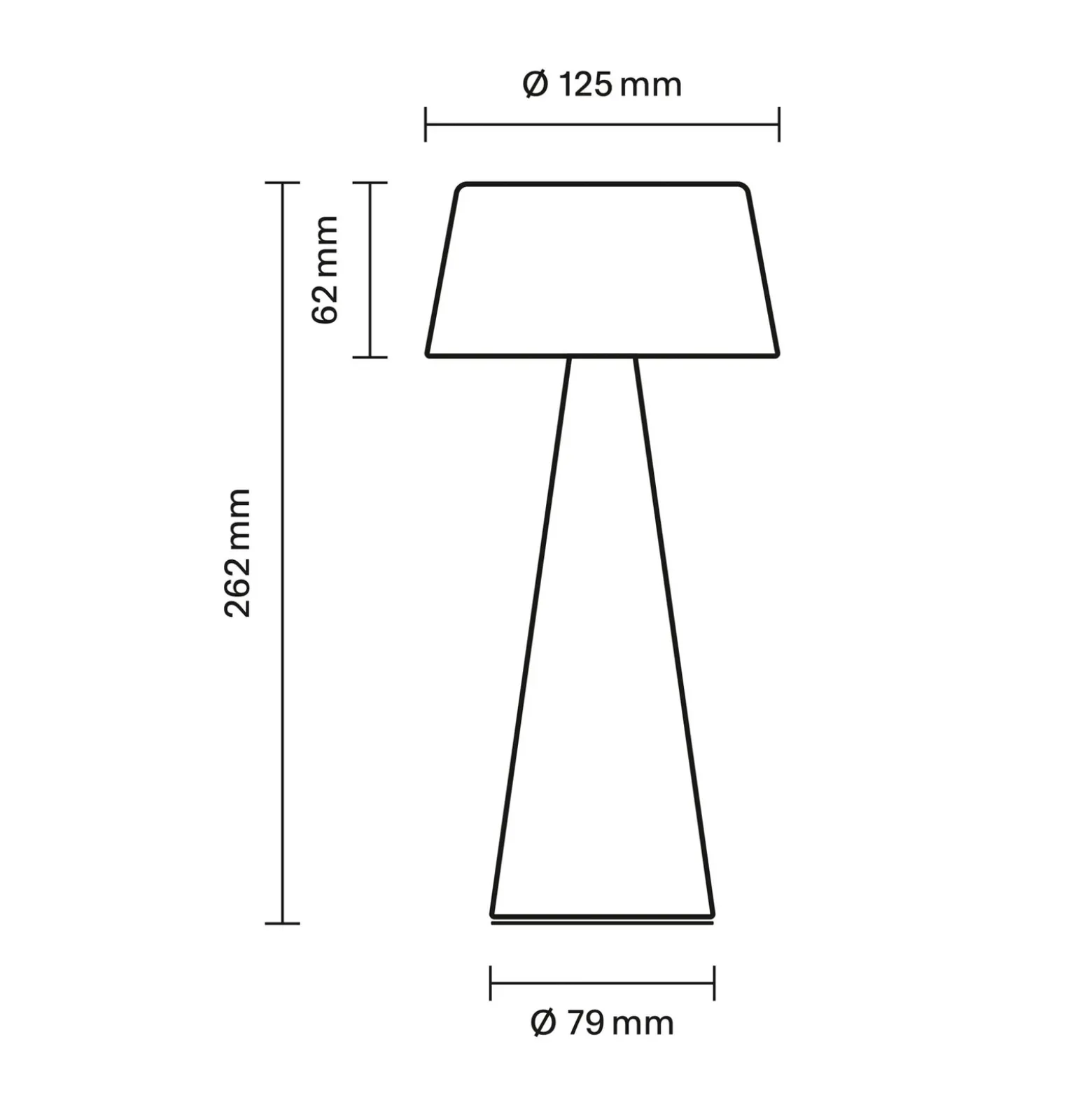 Lámpara de mesa LED recargable Solino, blanca, solar/USB, 26 cm, IP44