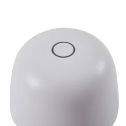 Lámpara de mesa LED recargable Lindby Arietty, blanca, atenuable, IP65