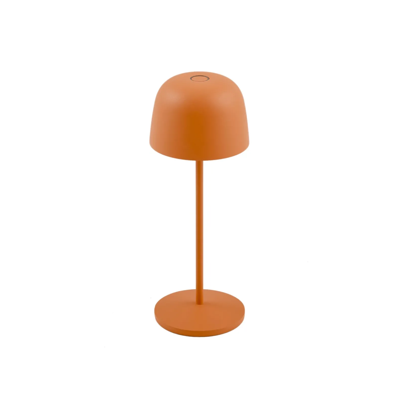 Lámpara de mesa LED recargable Arietty de Lindby, naranja, atenuable, IP65