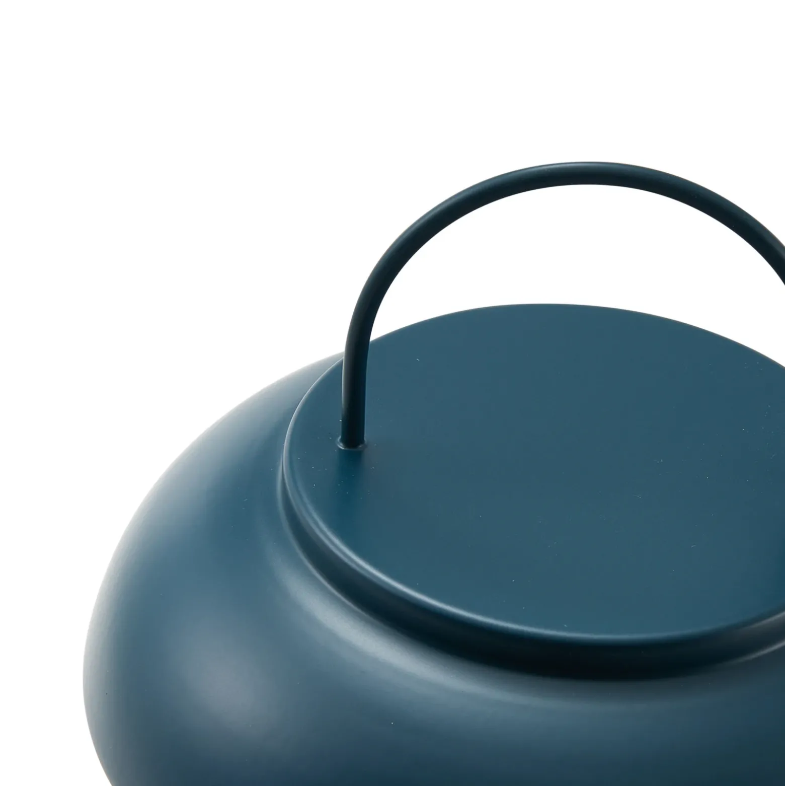 Lámpara de mesa LED recargable Lindby Yvette, azul, IP44, regulador táctil