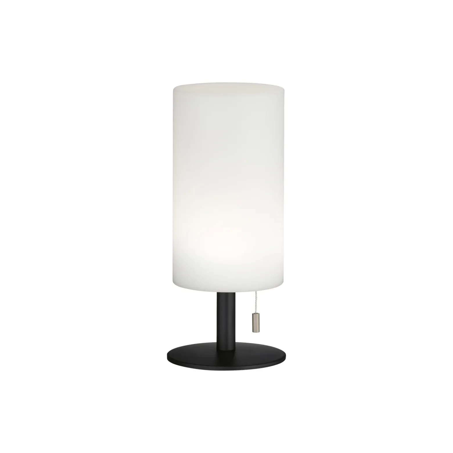Lámpara de mesa LED recargable Larino, altura 28 cm