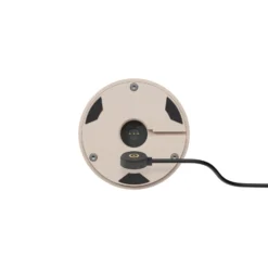 Lámpara de mesa LED recargable Nudrop mini, beige duna, IP54, atenuable