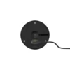 Lámpara de mesa LED recargable Nudrop mini, negra, IP54, atenuable