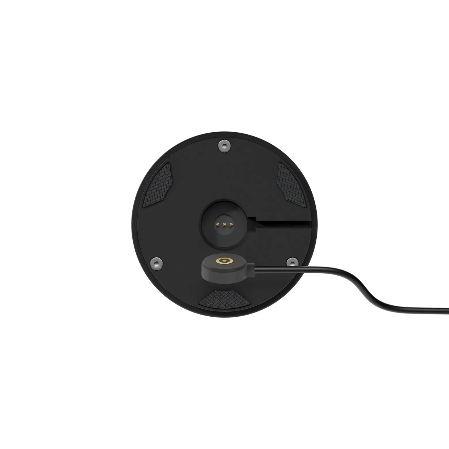 Lámpara de mesa LED recargable Nudrop mini, negra, IP54, atenuable