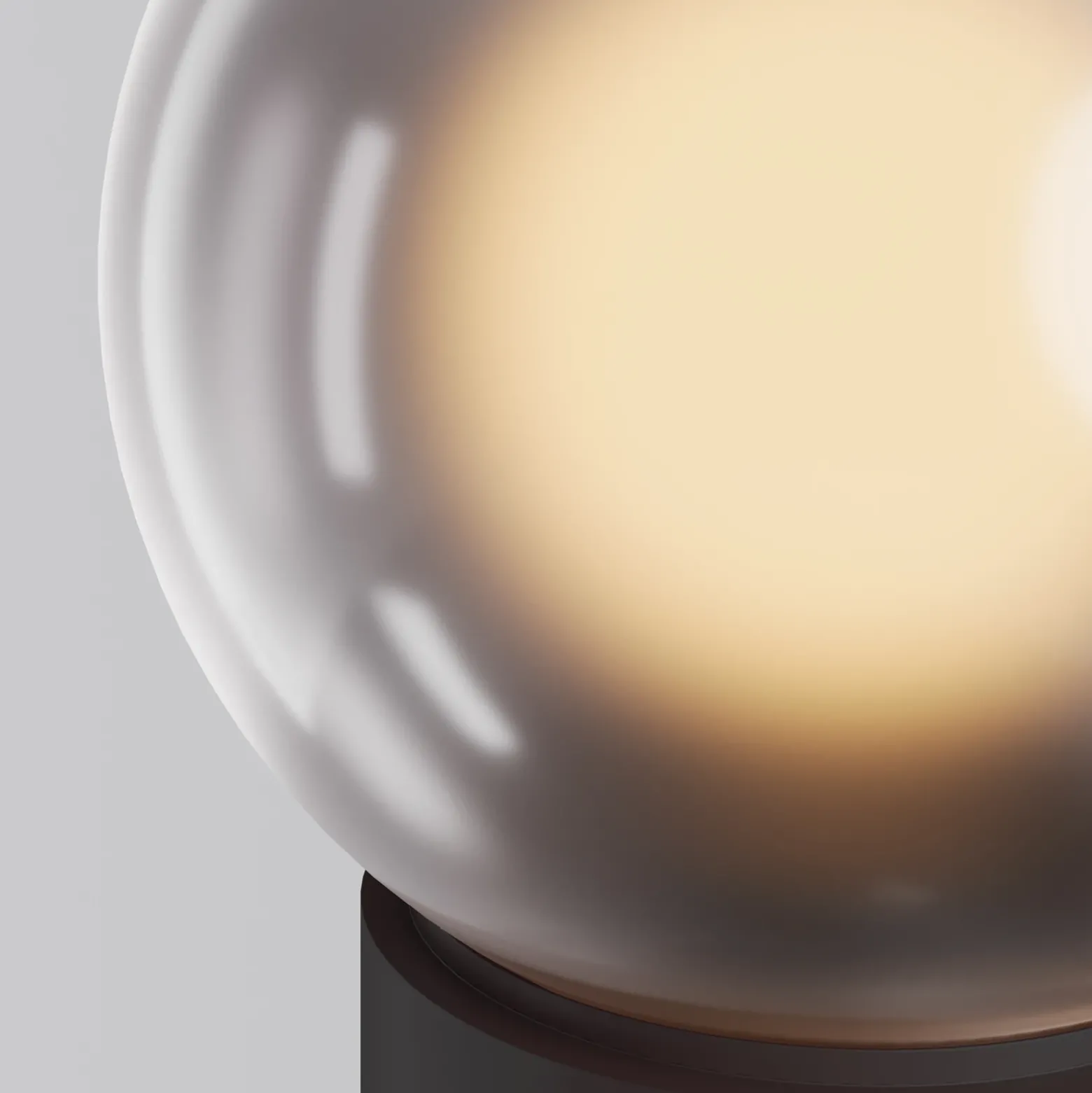 Lámpara de mesa LED recargable Elyra, marrón, altura 20 cm, IP54, atenuador de