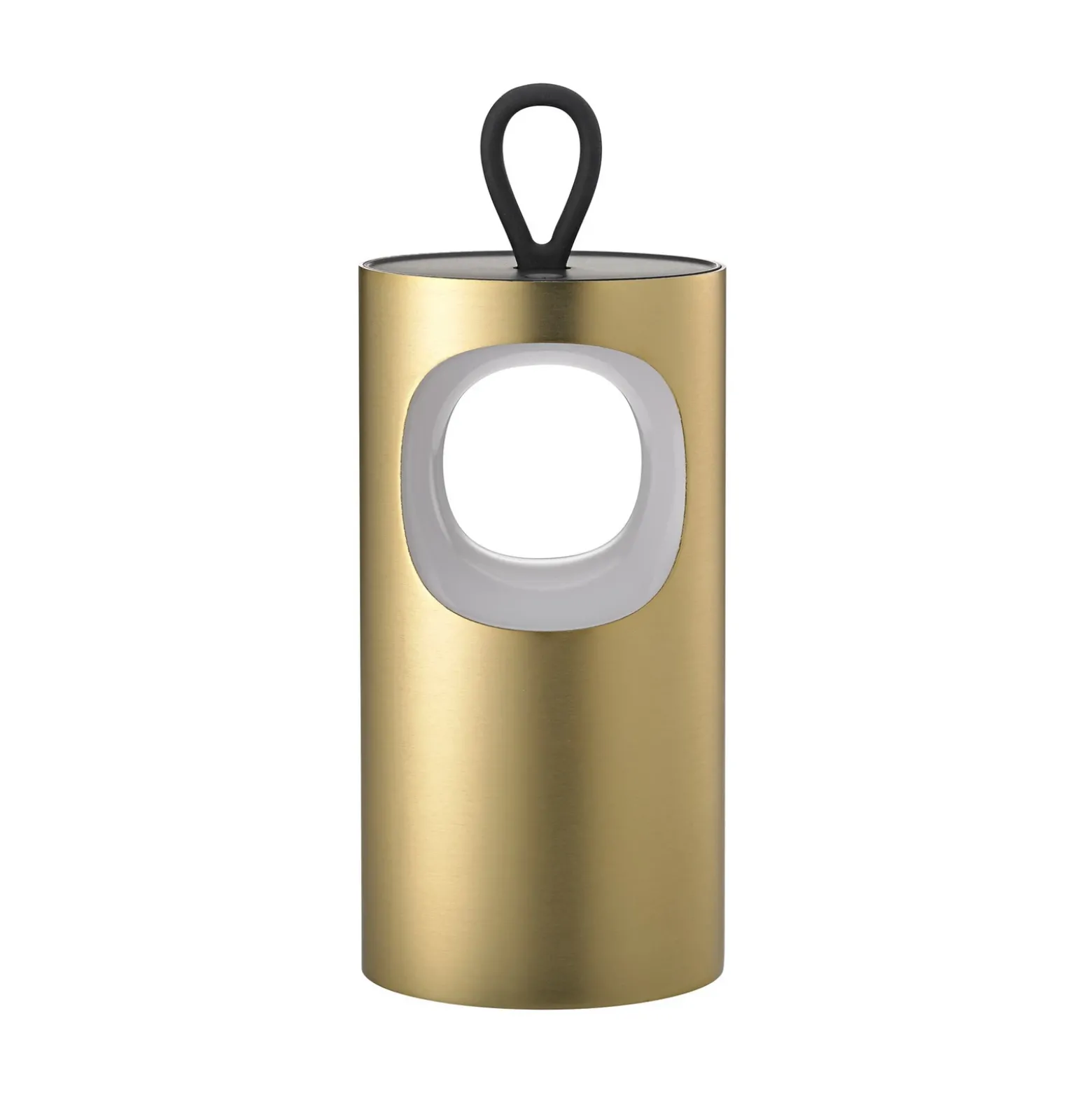 Lámpara de mesa LED recargable Lunari, dorada 16 cm Metal CCT IP44