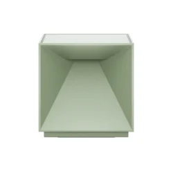 Lámpara de mesa LED recargable Nutalis, verde salvia, IP54, atenuable
