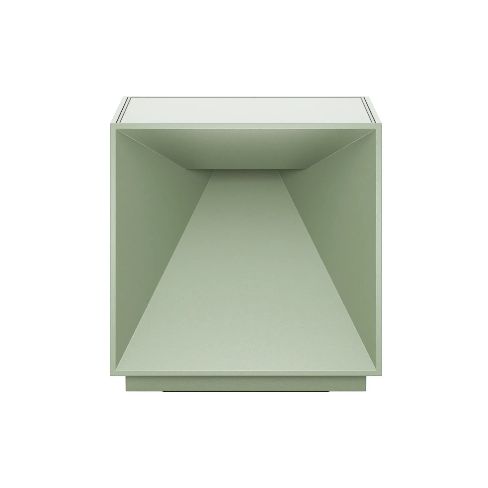 Lámpara de mesa LED recargable Nutalis, verde salvia, IP54, atenuable
